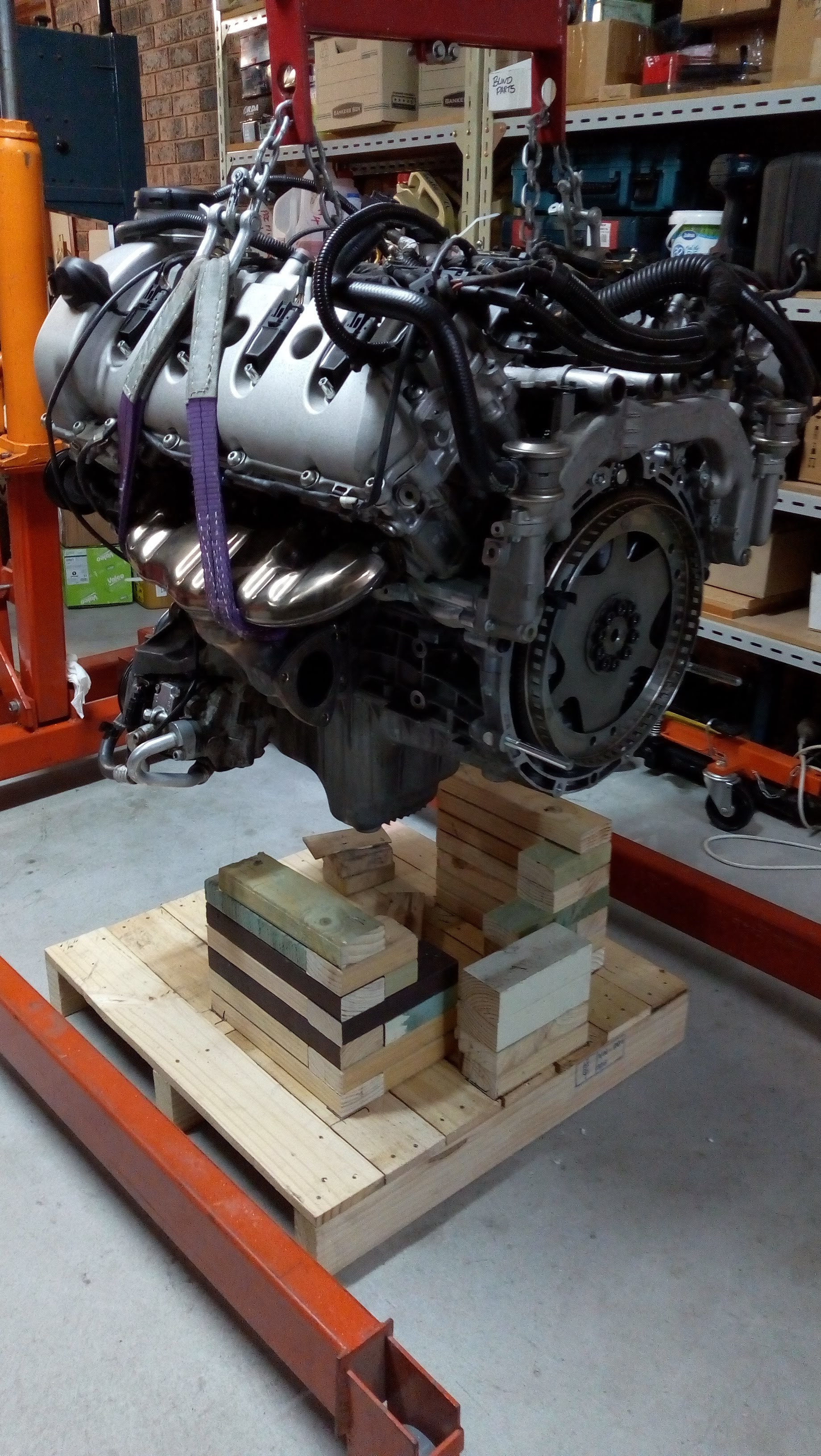 Image of Cayenne Engine Swap